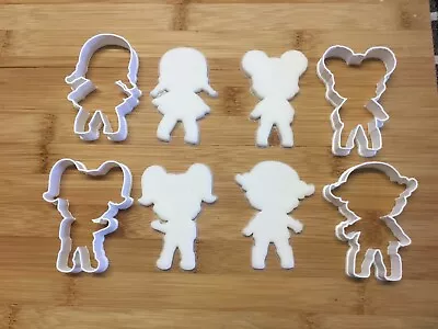 LoL Doll Set Of 4 Cookie Cutter Biscuit Pastry Fondant Cutter • £6.99