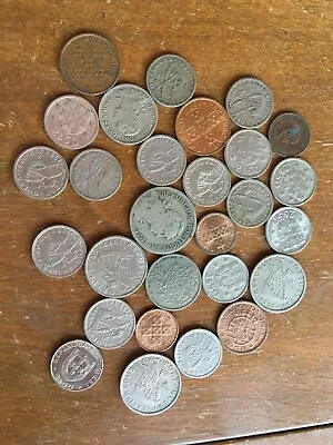 $18.50 • Buy 28 Vintage Portugal Portuguese Coins: 1939 1 Escudo, 1/12 Tanga India Portugueza