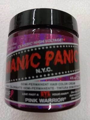 Manic Panic Vegan Semi Permanent Hair Dye Color Cream PINK WARRIOR • $11.49