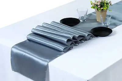 10 Satin Table Runner Wedding Party Banquet Decoration (12 X108 ) FREE SHIPPING • $19.99