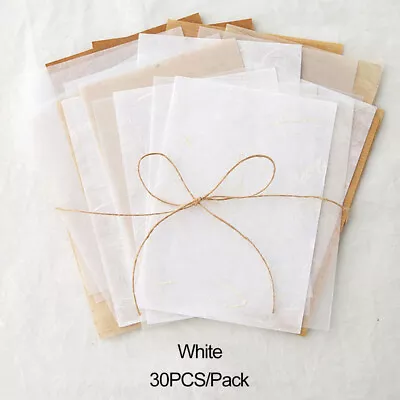 Material Onion Skin Kraft Paper Scrapbooking Tissue Paper Scrapbook Decoration • £4.93