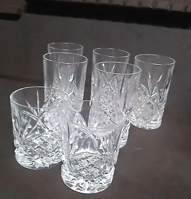 Shannon  Crystal Godinger Dublin Set Of 9 Glasses High & Lowball • $9