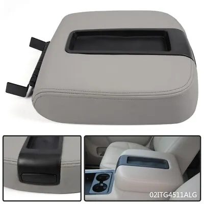 Center Console Armrest Lid Light Gray Fit For Cadillac Chevy GMC Truck 07-14 • $34.75