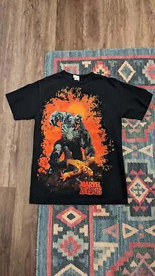 Vintage Y2K Venom Marvel Zombies Shirt Size Small Marvel Mad Engine • $58