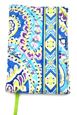 VERA BRADLEY Paperback Book Cover Ribbon Bookmark In Retired Capri Blue Pattern • $14.95