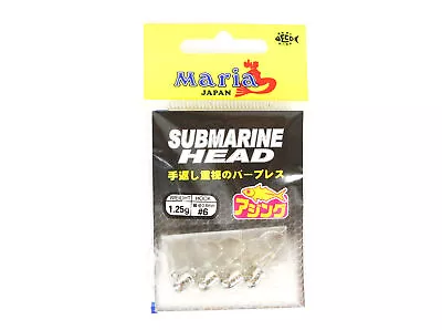 Maria Jig Head Submarine 1.25 Grams  Size 6 (3772) • $10.31