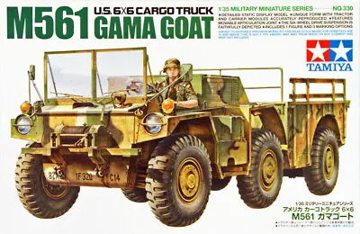 Tamiya 1/35 US 6x6 Cargo Truck M561 Gamma Goat - 35330 • £30.03