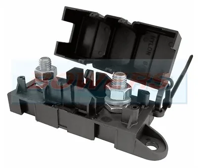 12v 24v Volt Heavy Duty In-line Mega Fuse Holder Car Van Marine Truck Tractor • £11.99