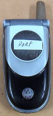 Motorola V188 - Black And Silver ( T-Mobile ) Rare Cellular Flip Phone • $7.64