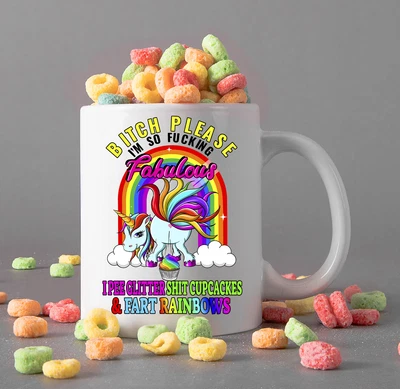 $12 • Buy Unicorn Style Coffee Mug Gift Idea Personal Use Coffee I Am Fucking Fabulous 
