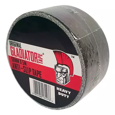 Anti Slip Tape Black Non Slip High Grip Adhesive Safety Flooring Sticky Backed • £38.99