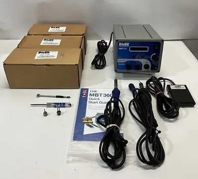 MBT360 Multi-Channel Soldering And Rework Station W/ (2) Handpieces (No Irons) • $1199.99