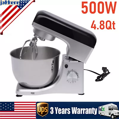 500W 110V 4.5L Commercial Food Dough Mixer Heavy Duty Tilt-Head 360° Mixer • $88.35