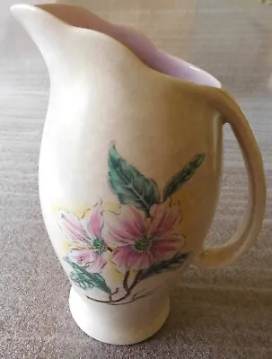 Vintage Crown Devon Fieldings  Dogwood  Pattern Jug/vase C 1930 Great Britain • $18