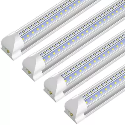 T8 4 FT LED Tube Light Bulbs 4 Foot LED Shop Light Fixture 36W LED Shop Light • $81.80