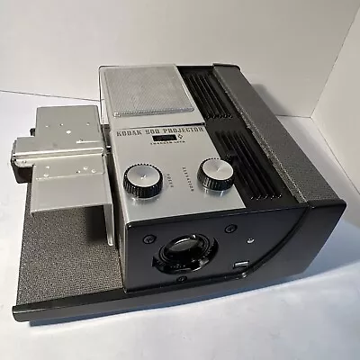 Vintage Kodak 500 Slide Projector Chrome Model With Kodak Lens Tray And Case • $40