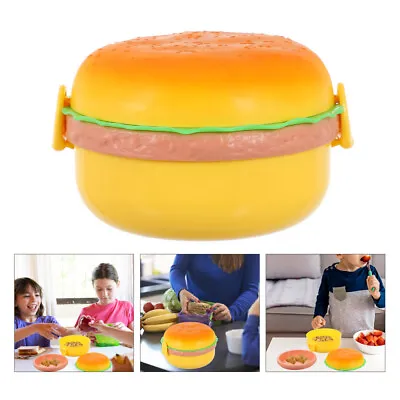 £8.29 • Buy  Lunch Box Packaging Novelty Bento Container Airtight Cookie Metal Round Child