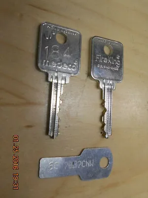 Fireking Medeco Keys Cut By The Code Number. Code Range 101-264. 64S On Lock • $28