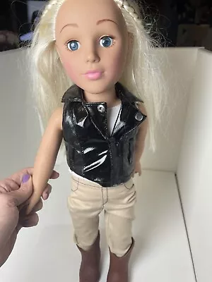 Madame Alexander Toyworks 18  Girl Doll Blond Hair Blue Eyes • $17