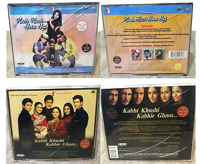 Kabhi Khushi Kabhie Gham / Kuch Kuch Hota Hai (VCD) SET 3 CD ARABIC SUBTITLE • $37.99