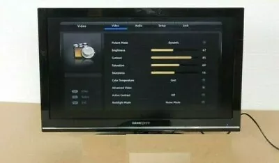 Hannspree HSG1233 24 Inch LCD TV/Monitor (NO STAND AND HDMI  PORT NOT WORKING) • £48