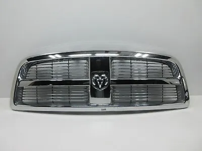 09-12 Dodge Ram 1500 Oem Chrome  Front Upper Grill Grille 05182064aa • $277