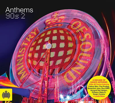 Various Artists : Anthems 90s - Volume 2 CD 3 Discs (2014) Fast And FREE P & P • £4.51