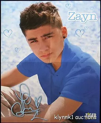 Zayn Malik One Direction 3 POSTERS Centerfold Lot 2698A Niall Horan 1D On Back • £8.65