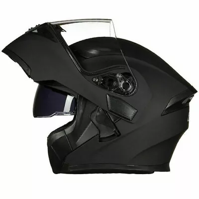 Motorcycle Helmet With Bluetooth Headset Modular Full Face Helmets Flip Up DOT • $96.99