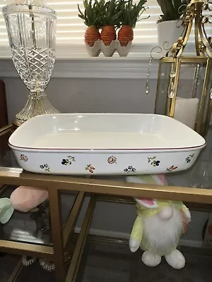 Villeroy & Boch Petite Fleur - Rectangle Baking Dish 14.25” X 10” • $47.99