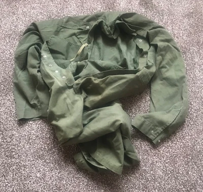 £9.99 • Buy Genuine British Army Surplus - Green Coveralls/Overalls Size 160/84 - Listing 7