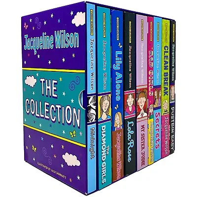 £19.68 • Buy Jacqueline Wilson 9 Books Collection Set (Bad Girls,Clean Break, Dustbin Baby)
