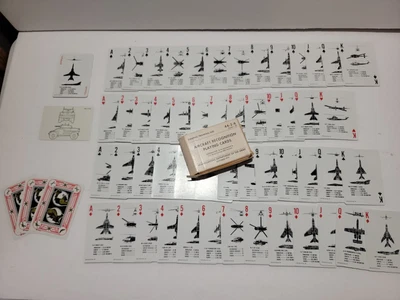 $20 • Buy 1979 US Army Aircraft Recognition Playing Cards (Full Deck!)