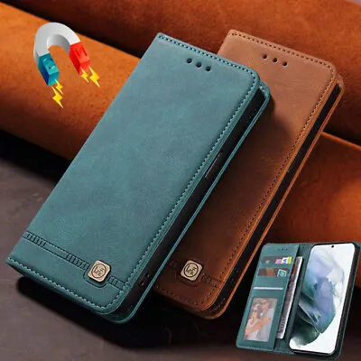 $10.99 • Buy Wallet Leather Case Cover For Samsung Galaxy S22 S21 S20 FE Ultra S8 S9 S10 Plus