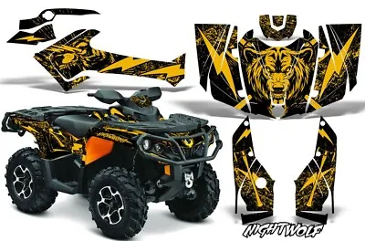 ATV Graphics Kit Decal For Can-Am Outlander 500/650/800/1000 2013-2023 NW Y • $199.95