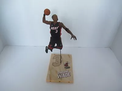 Mcfarlane Nba Series 17 Heat Hof Dwyane Wade Loose Complete Rare Figure • $29.99