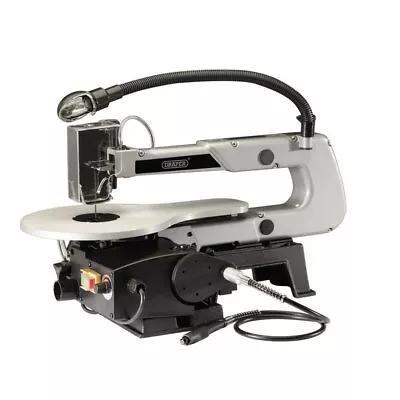 Draper Variable Speed Scroll Saw With Flexible Drive Shaft And Worklight 405mm • £197.99