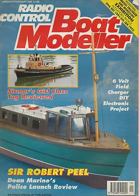 Radio Control Boat Modeller Magazine  January - February 1992 • £4.99