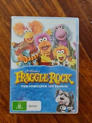 Jim Henson's FRAGGLE ROCK The Complete First Season DVD - 4 Disc Set • $22.50