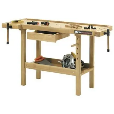 £249.99 • Buy Clarke Carpenters Wooden Workbench With 2 Vices Chb1500