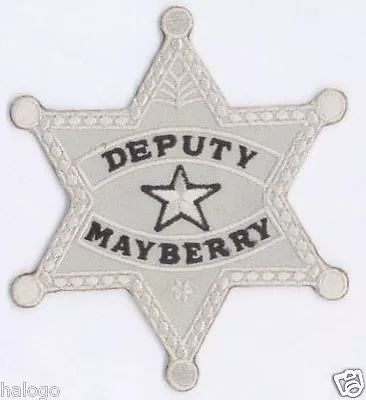 Andy Griffith Mayberry Deputy Badge Patch  - May10 • $7.99