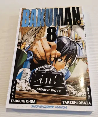 Bakuman Volume 8: Panty Shot And Savior By Tsugumi Ohba Manga Paperback • $9.14