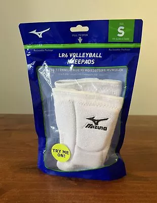 Mizuno LR6 Volleyball Knee Pads White Small • $23.99