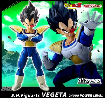 S.H.Figuarts Dragonball Z VEGETA -24000 POWER LEVEL- Premium Bandai **PRE-ORDER* • $120