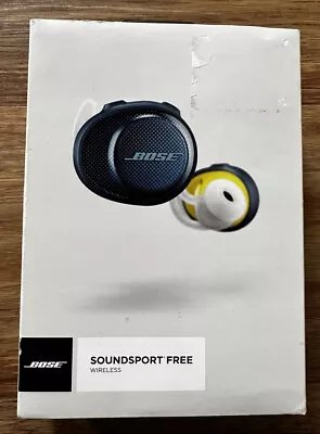 Bose Sound SportFree Bluetooth Wireless Earbuds W/CASE - Blue/Green • $189