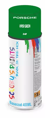 For Porsche Paint Spray Aerosol Viper Green Code 38 Car Can Scratch Fix Repair • £17.10
