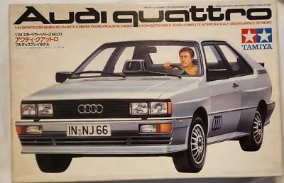 Tamiya 1/24 Audi Quattro Model Kit • $95