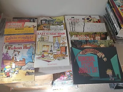 £85 • Buy Collection Of Calvin And Hobbes Books, 14 In Total.