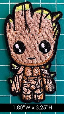 Marvel: Baby Groot Embroidered Iron On Patch • $4.75