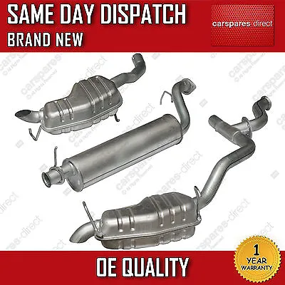 Land Range Rover P38 Centre Rear Exhaust Boxes 4.04.6 1996-2002 1 Yr Wrnty New • $840.70